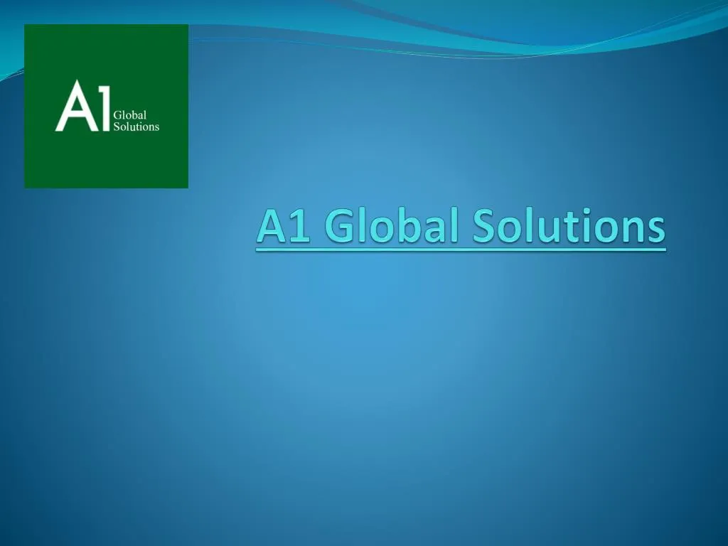 a1 global solutions
