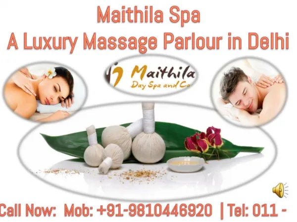 Luxury Massage Centres in South Delhi