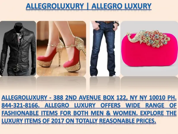 388 2nd Avenue Box 122, NY NY 10010 Allegro Luxury New Designer Jeans