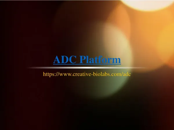 ADC Platform