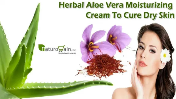 Herbal Aloe Vera Moisturizing Cream To Cure Dry Skin