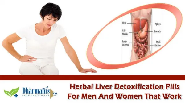 Herbal Liver Detoxification Pills For Men And Women That Work