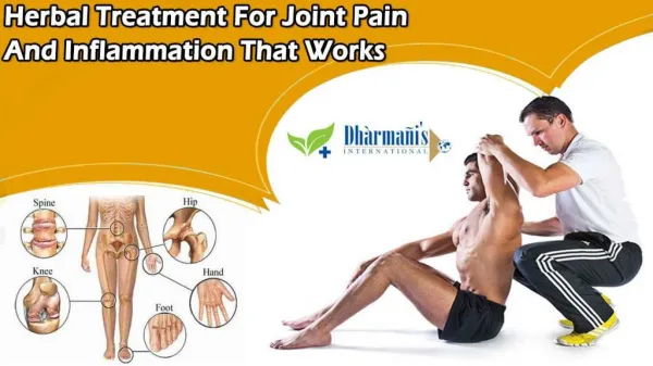 Herbal Treatment For Joint Pain And Inflammation That Works