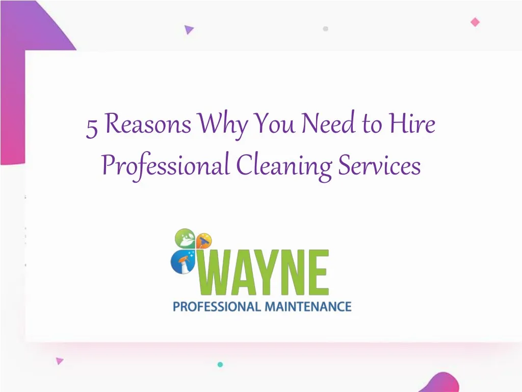 5 reasons why you need to hire professional