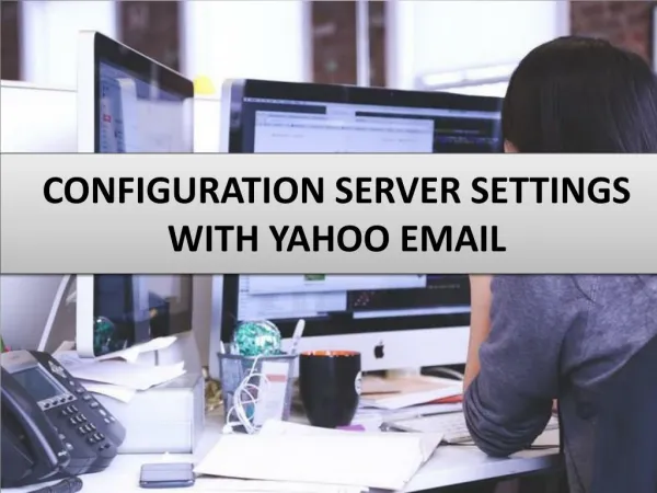 Server Configuration Error with Yahoo mail