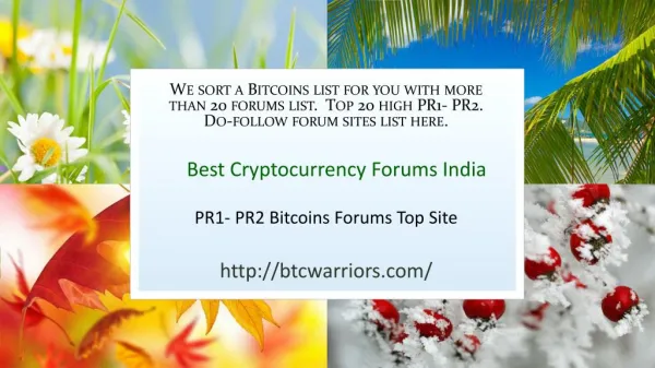 Best Cryptocurrency Forums India