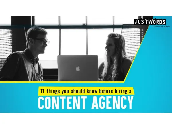 11 things you should know before Hiring Content Agency