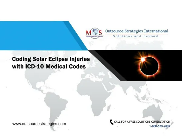 Coding Solar Eclipse Injuries with ICD-10 Medical Codes