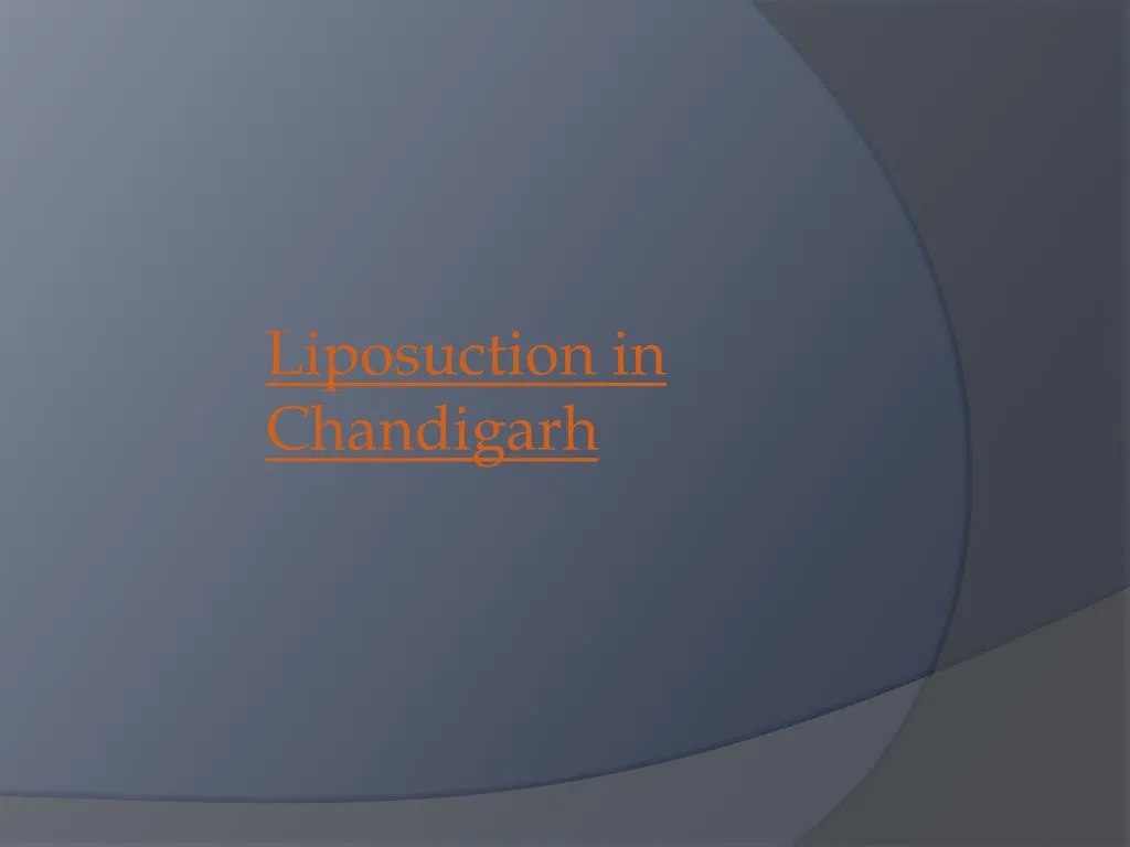 liposuction in chandigarh
