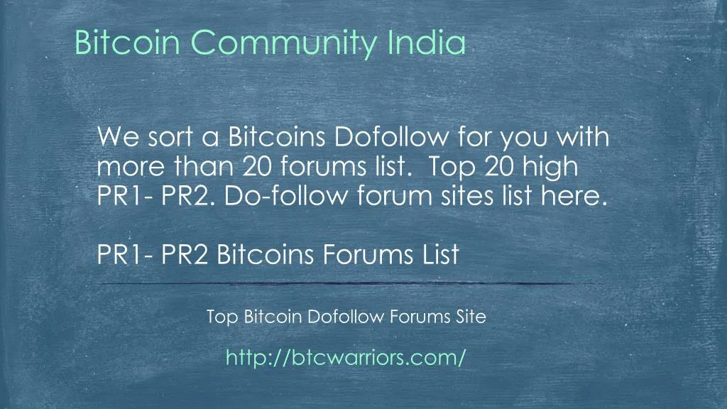 top bitcoin dofollow forums site http btcwarriors com