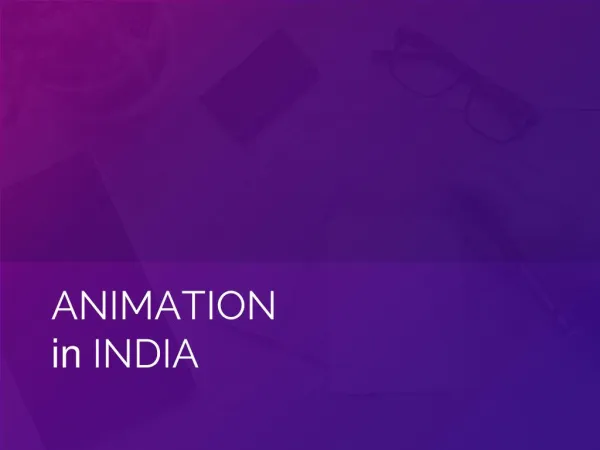 Animation Studio in India