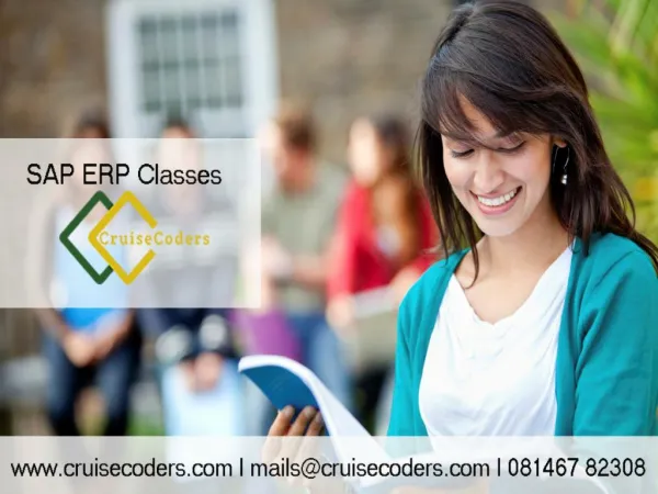 SAP ERP TRAINING IN CHANDIGARH