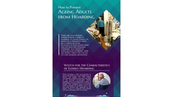 How to Prevent Ageing Adults from Hoarding