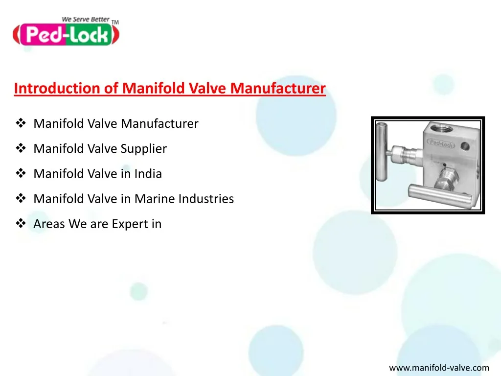 introduction of manifold valve manufacturer