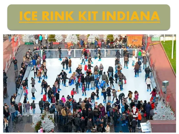 synthetic ice rink indiana