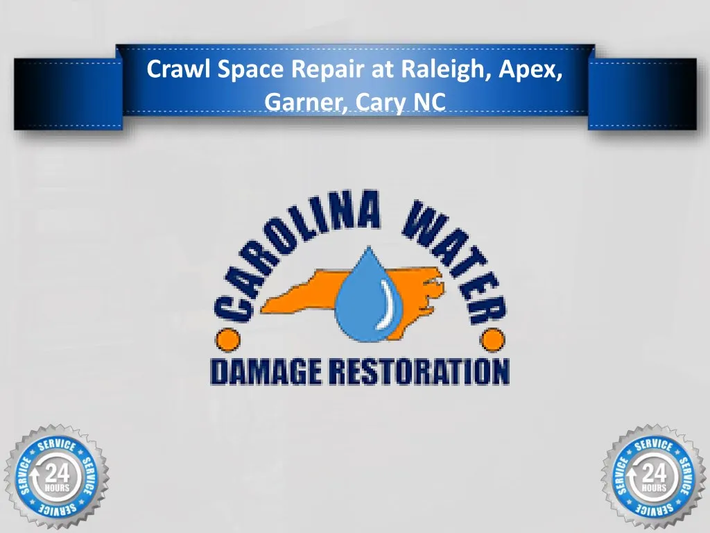crawl space repair at raleigh apex garner cary nc