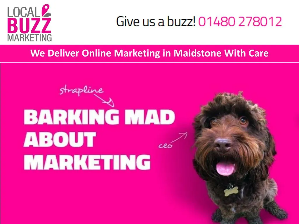 we deliver online marketing in maidstone with care