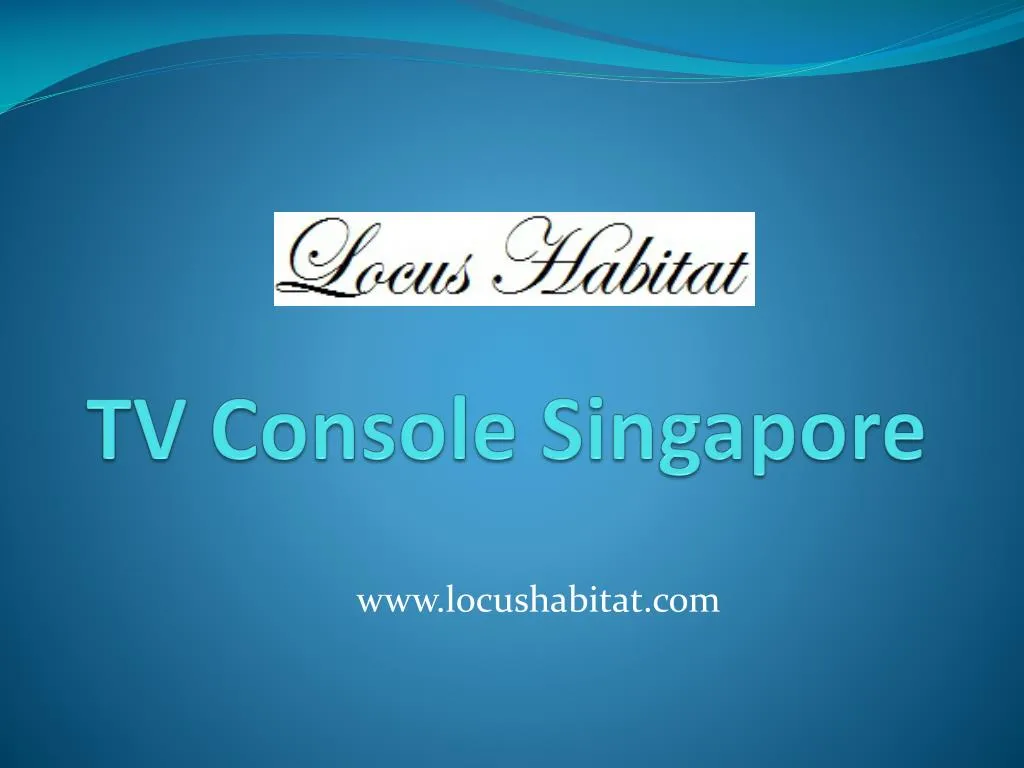 tv console singapore