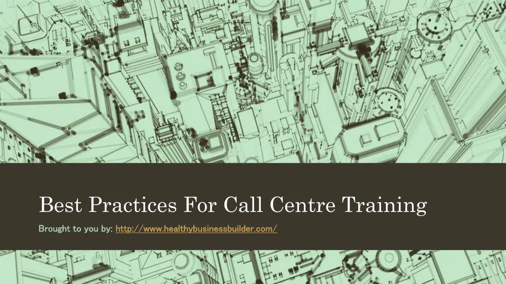 best practices for call centre training