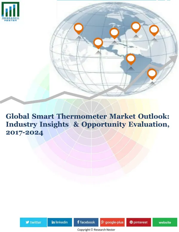 Globle Smart Thermometer Market- Industry News, Trends, Share, Growth, Opportunity and Forecast-2024