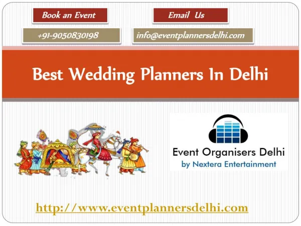 Event Management Company In Delhi