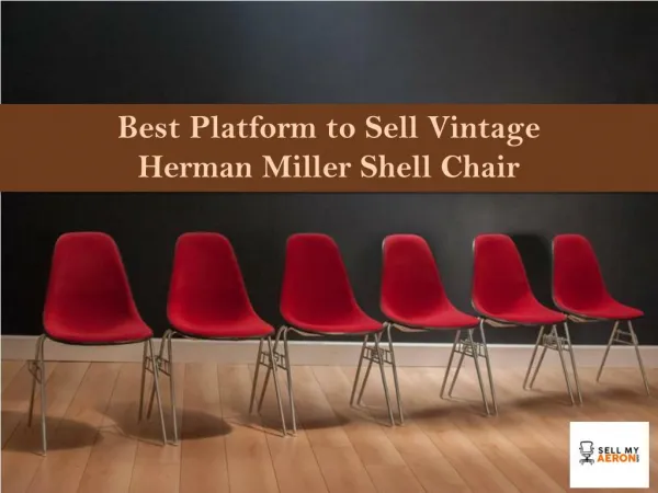 Sell Vintage Herman Miller Shell Chair - Sell My Aeron