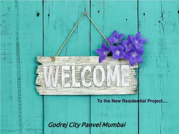 Godrej City Panvel luxury Apartment In Navi Mumbai