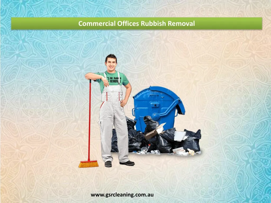 commercial offices rubbish removal