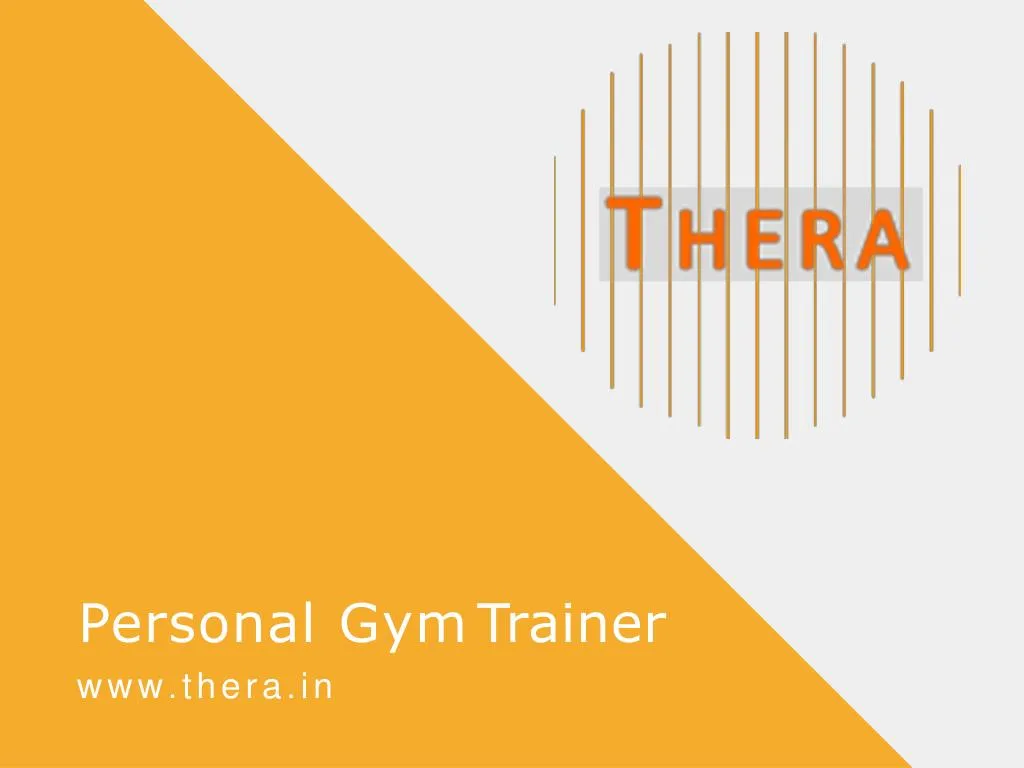personal gym trainer www thera in