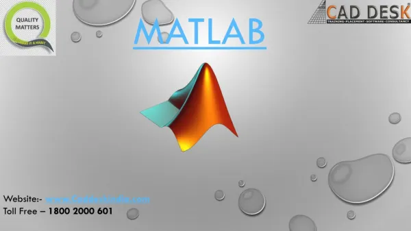 Matlab Course in Jaipur, India | MatLab Training Classes Institute