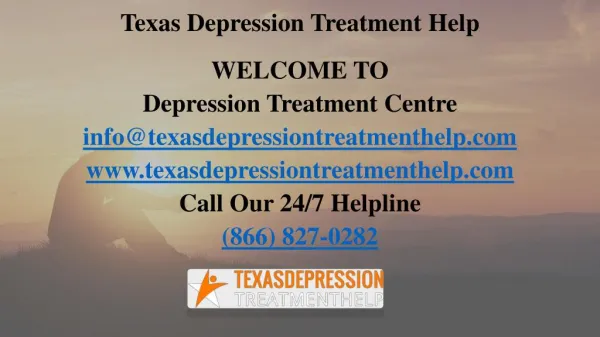 Depression Treatment Center in Texas