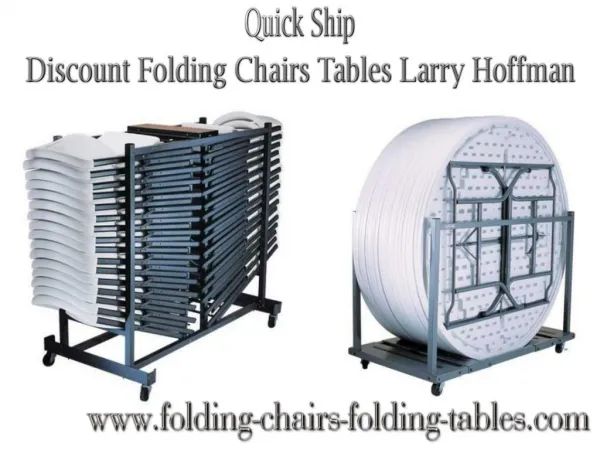 Quick Ship Discount Folding Chairs Tables Larry Hoffman