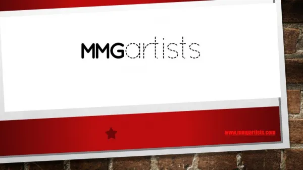 MMG Artist Management Agency in Dubai