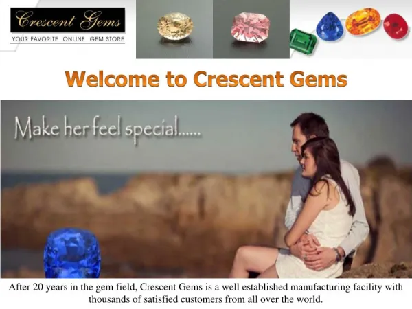 Welcome to Crescent Gems