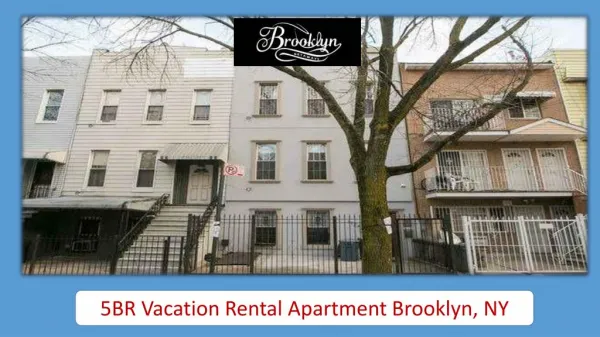 5BR Vacation Rental Home in Brooklyn, NY