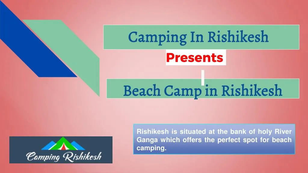 beach camp in rishikesh