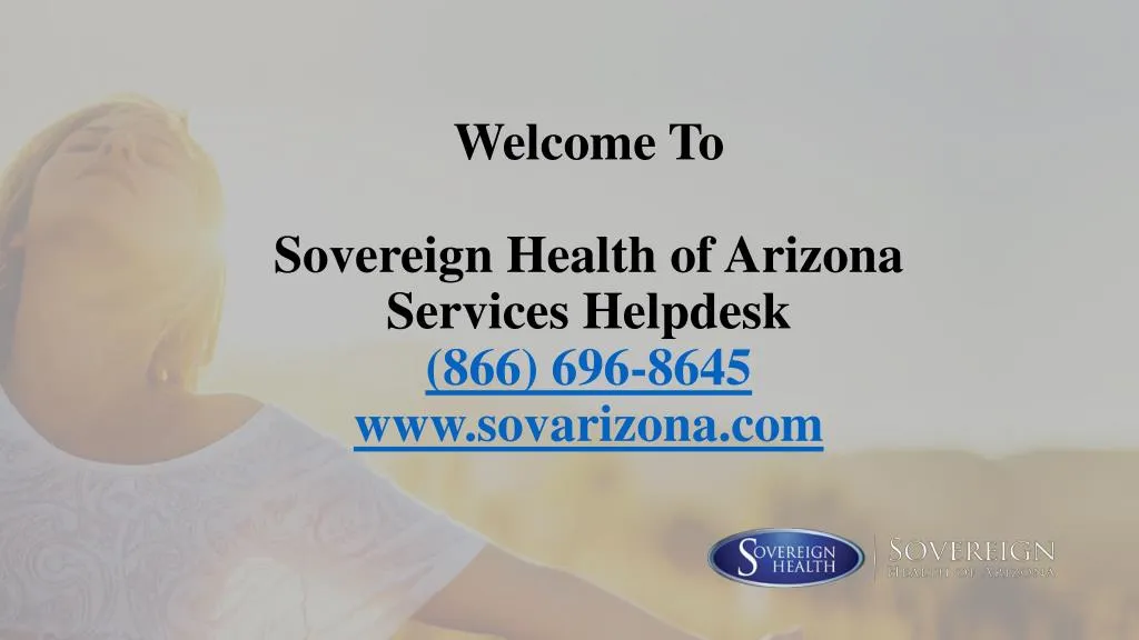 welcome to sovereign health of arizona services helpdesk 866 696 8645 www sovarizona com