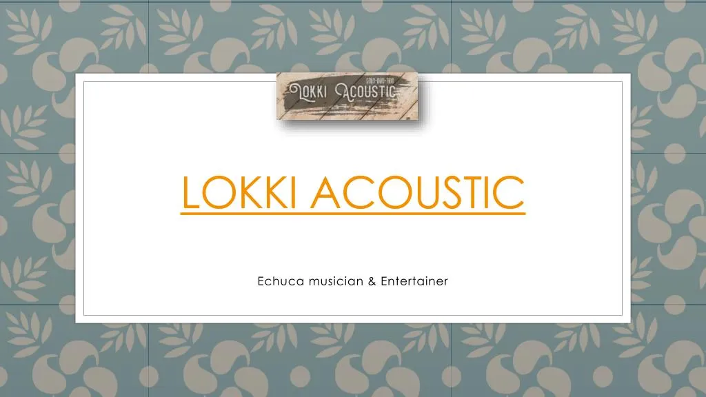 lokki acoustic