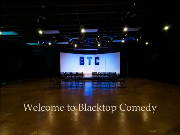 Sacramento Comedy Store Tickets - Blacktop Comedy