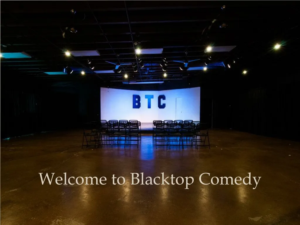 welcome to blacktop comedy