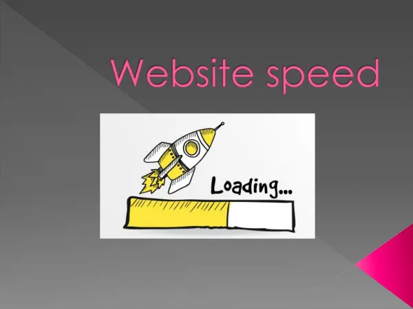 how to check website speed in webmaster tool