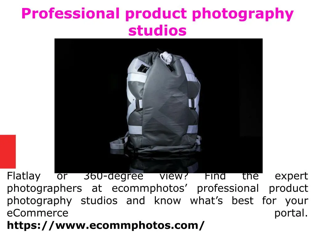 professional product photography studios