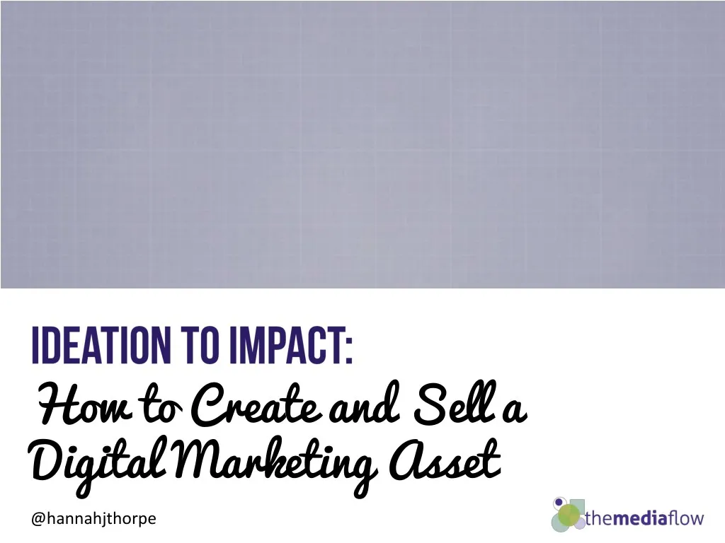 how to create and sell a digital marketing asset