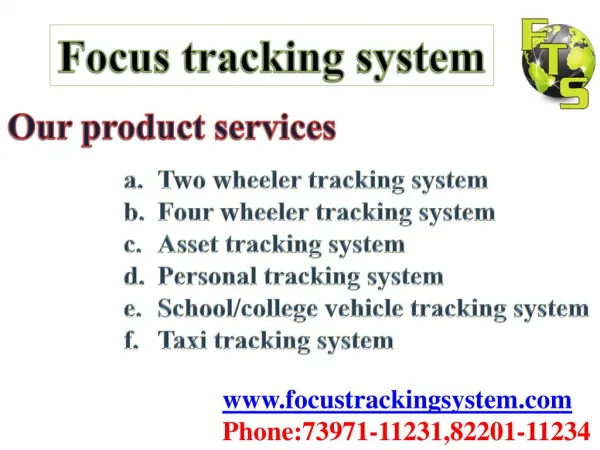 GPS Vehicle Tracking System Coimbatore | GPS Tracking System Chennai