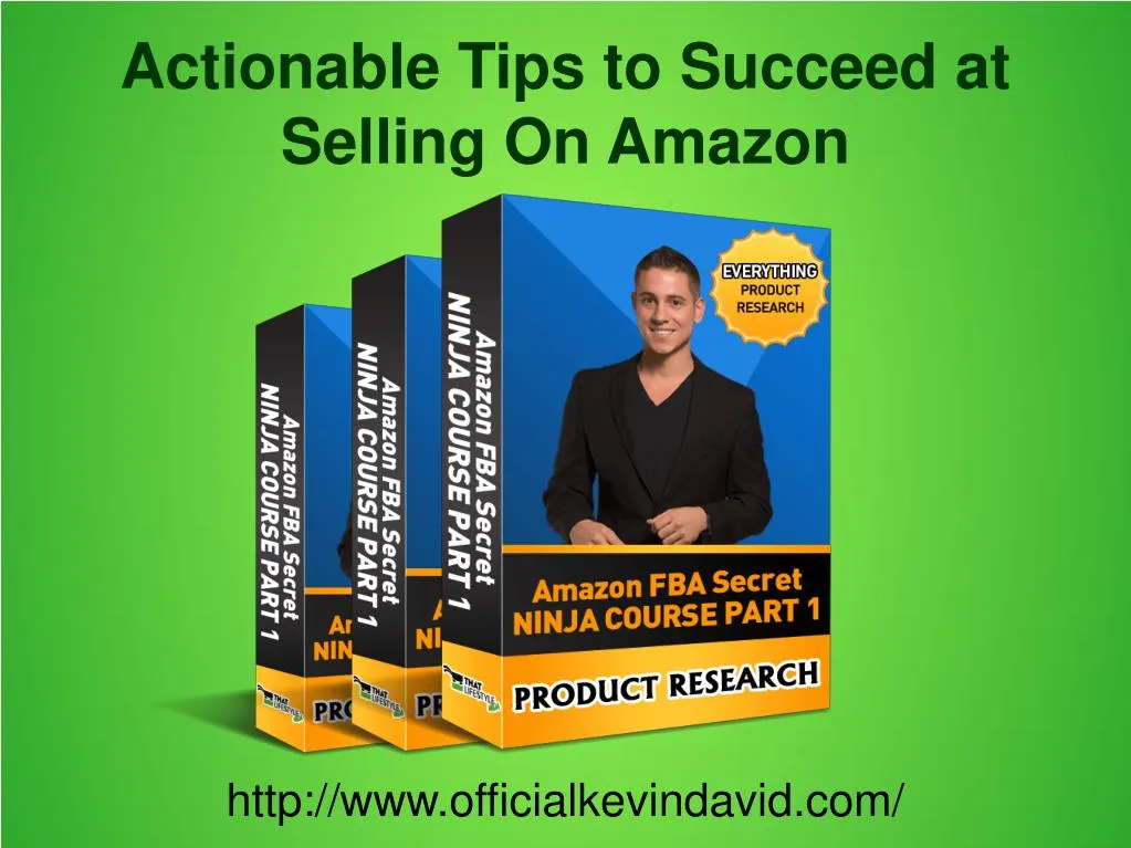 actionable tips to succeed at selling on amazon