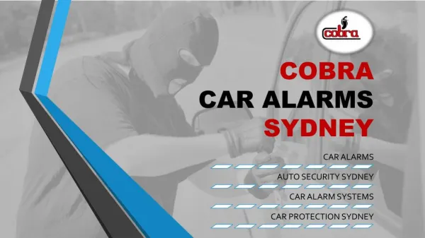 Choosing the best Car alarm system for your vehicle