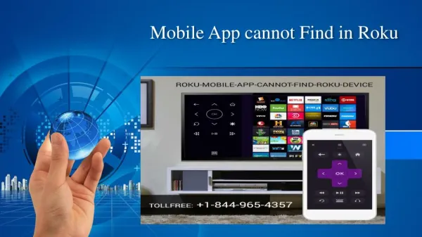 Mobile App cannot Find in Roku