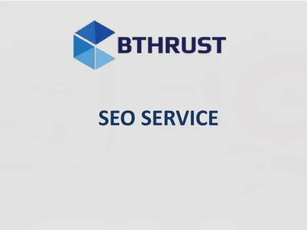 SEO Services By BThrust