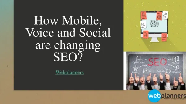 How mobile, voice and social are changing