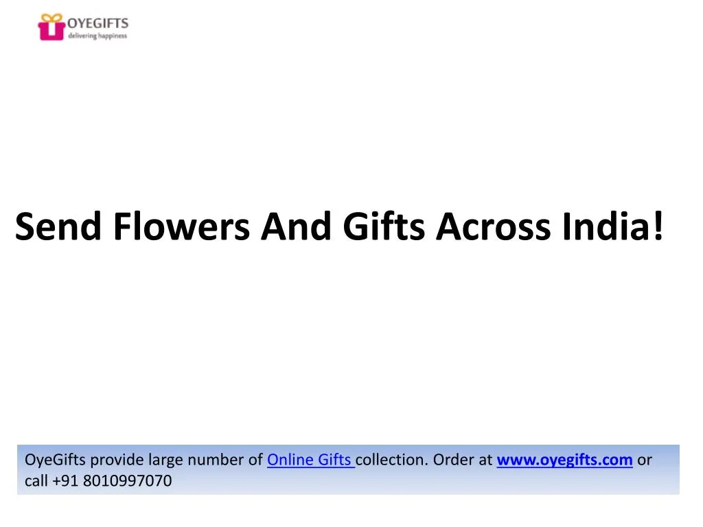 send flowers and gifts across india